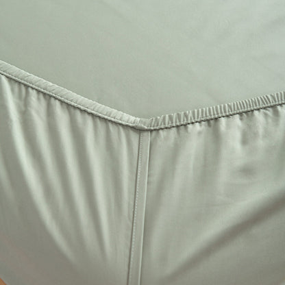 Hoeslaken (Topdekmatras) - Sage Green - Premium