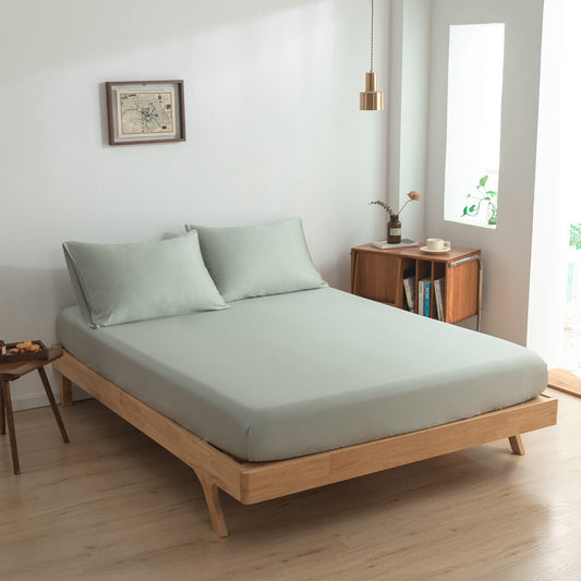 Hoeslaken 80X220 - Sage Green - Premium