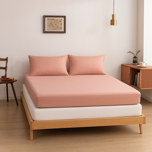 Topper Hoeslaken 200X220 - Cuddle Pink - Premium