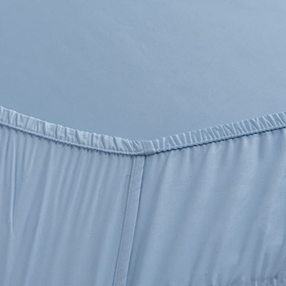 Hoeslaken (Topdekmatras) - Sky Blue - Premium