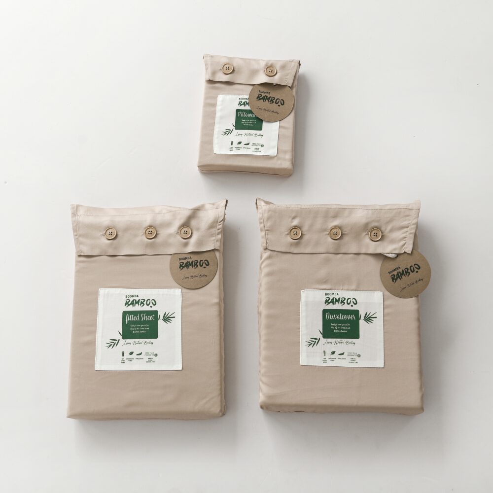 Beddengoedset 1-Persoons Xl - Soft Taupe