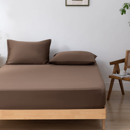 Hoeslaken 90X220 - Coffee Brown - Premium