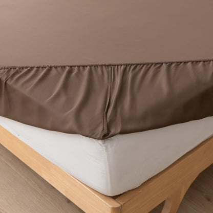 Hoeslaken 90X220 - Coffee Brown - Premium