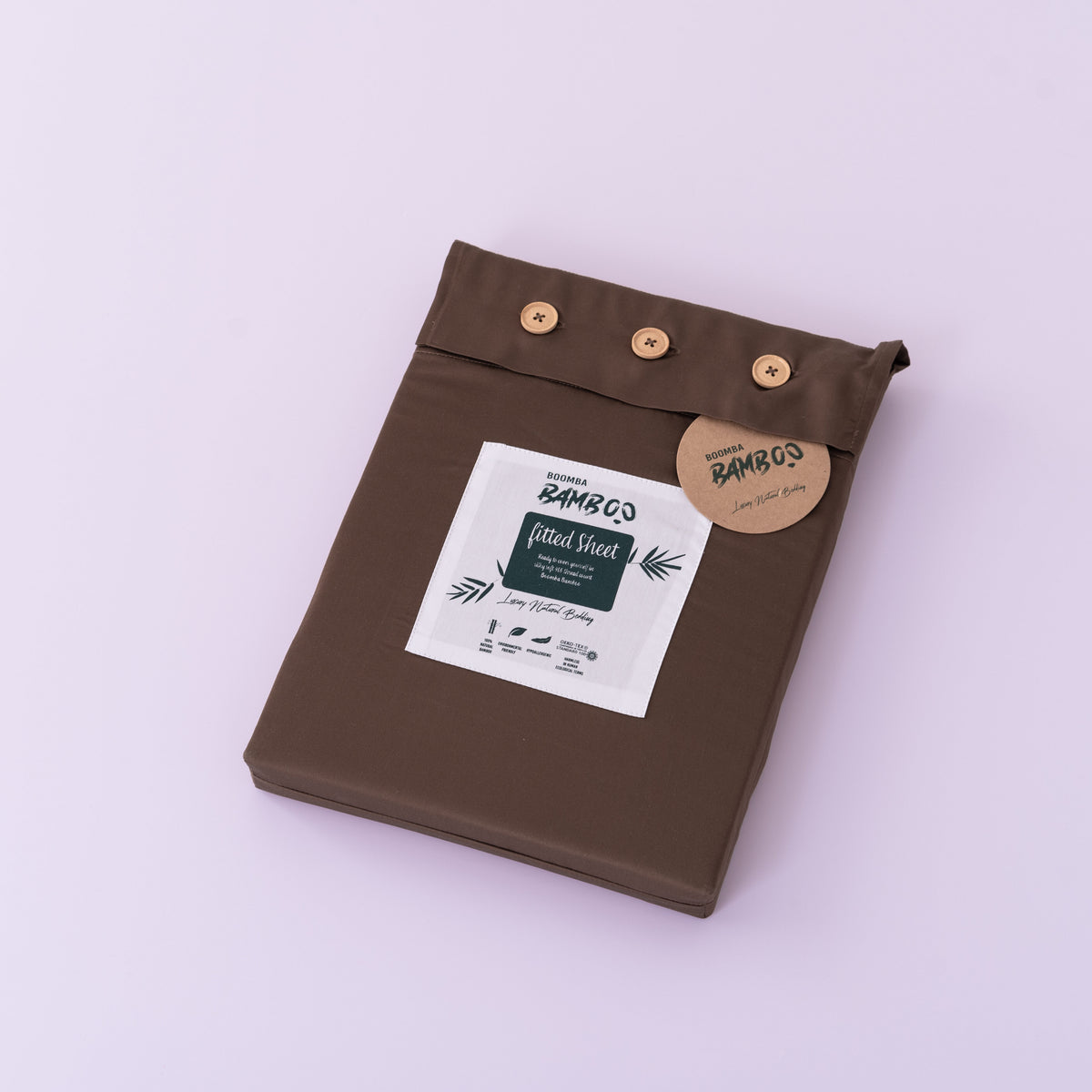 Hoeslaken 90X220 - Coffee Brown - Premium