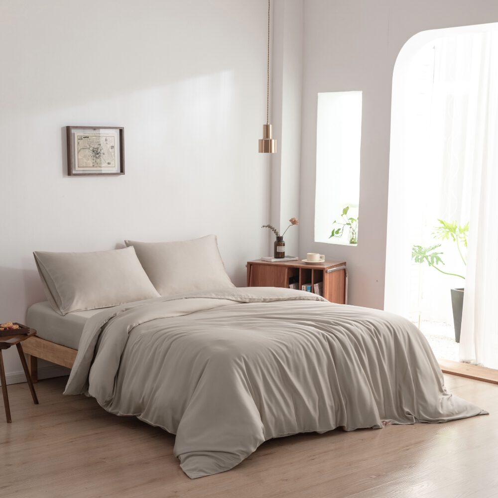 Dekbedovertrek - Soft Taupe - Premium