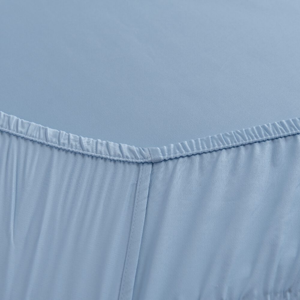 Tweepersoons Beddengoedset Xxl - Sky Blue