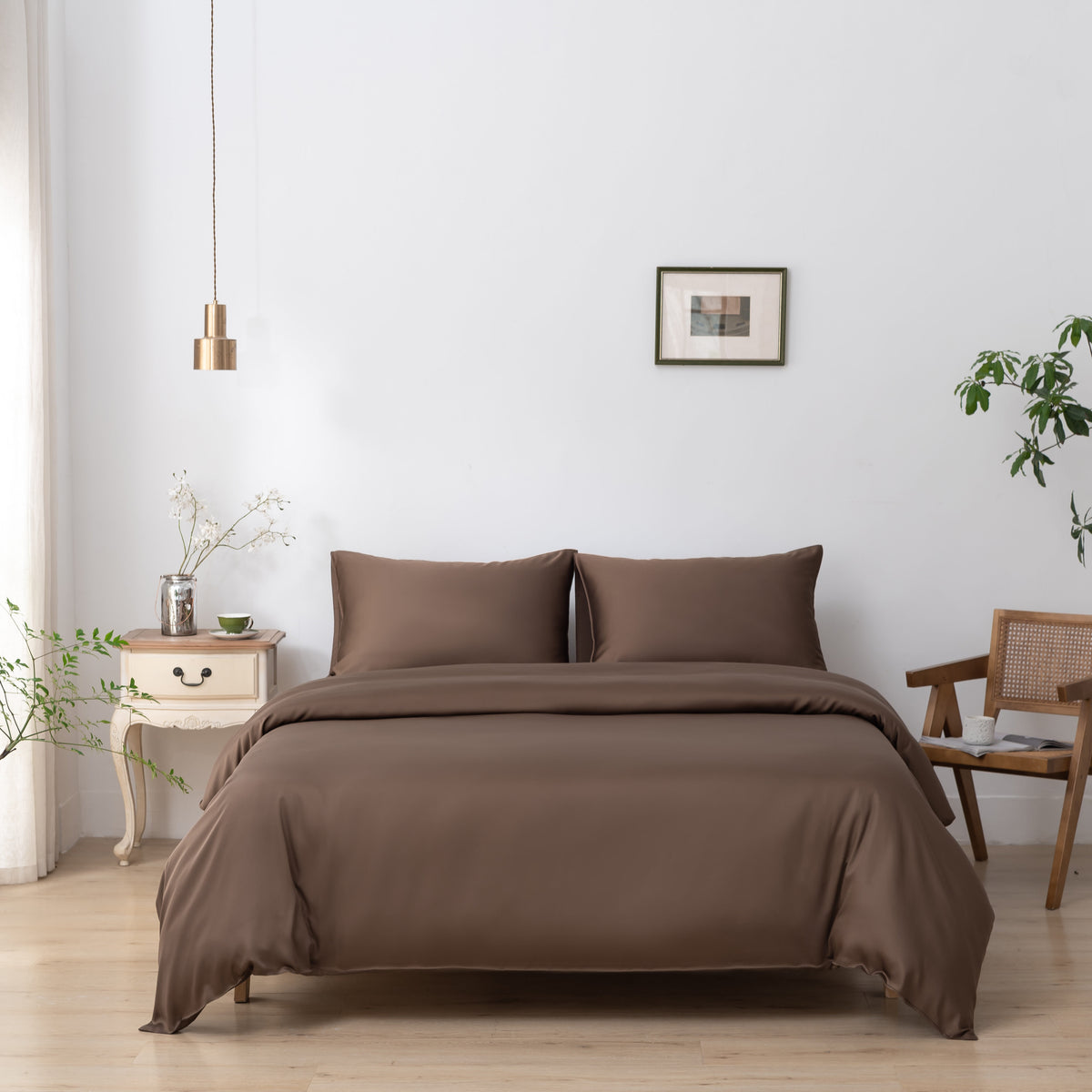 Beddengoedset 2-Persoons Xxl - Coffee Brown