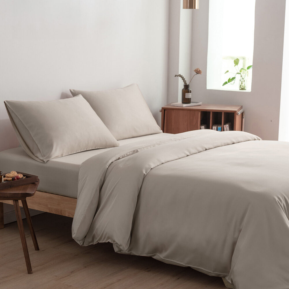 Beddengoedset 2-Persoons L - Soft Taupe