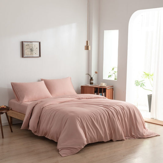 Dekbedovertrek 200X220 - Cuddle Pink - Premium
