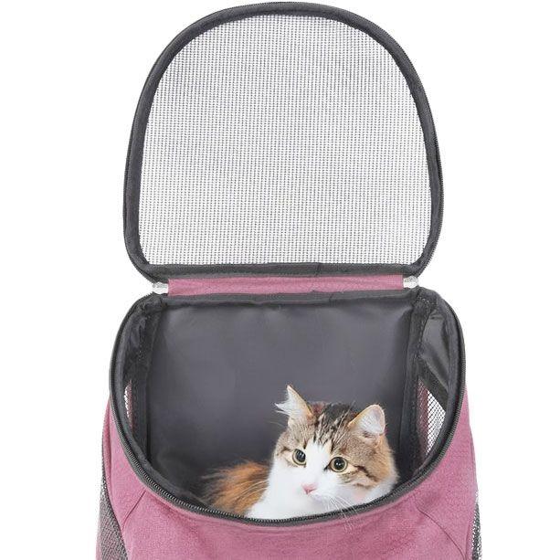 Ceruzo Hondenrugzak - Voor Katten En Honden Tot 10 Kg - Roze