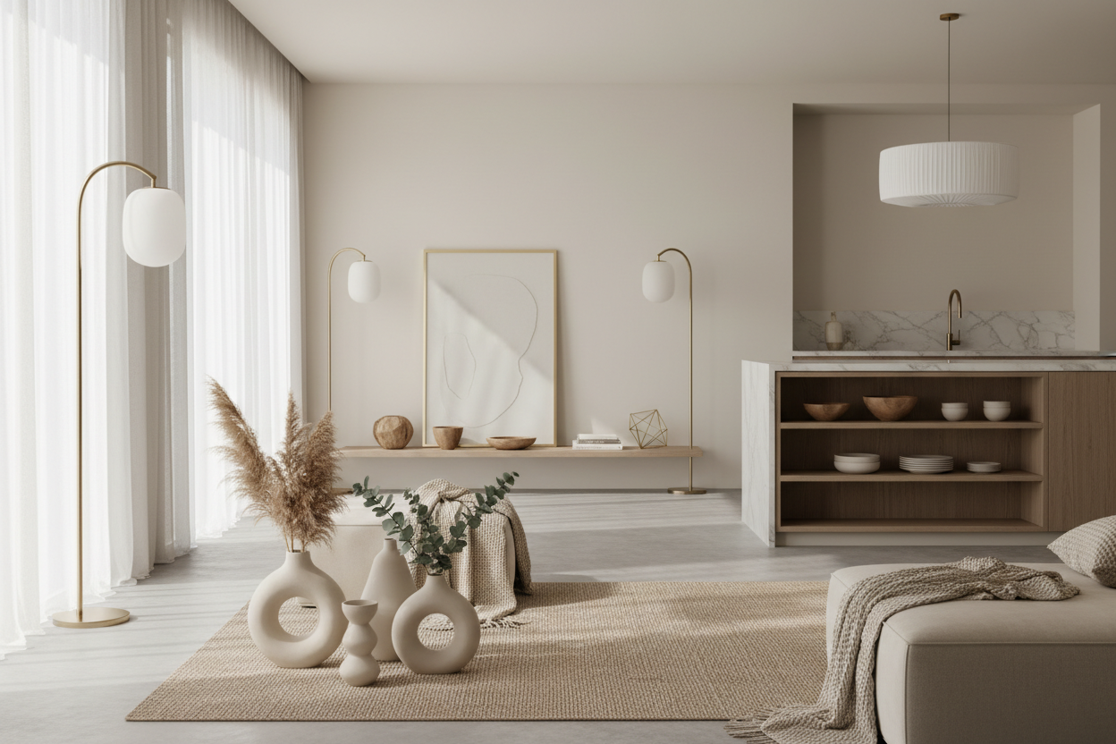 Moderne home & living hero-banner